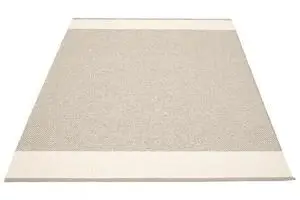 Pappelina - Edit Mud/Vanilla/Linen met. - 180 x 260 cm