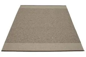 Pappelina - Edit Dark Brown/Dark Linen/Linen met. - 180 x 260 cm