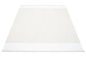 Pappelina - Edit Fossil/White/White met. - 180 x 260 cm