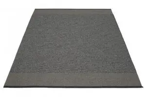 Pappelina - Edit Black/Charcoal/Granit met. - 180 x 260 cm