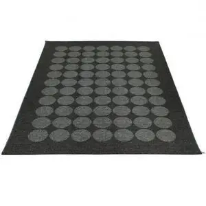 Pappelina - HUGO Black Metallic - 180x260cm