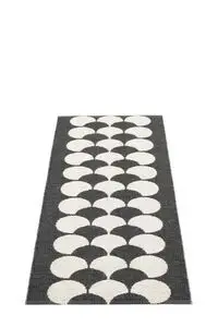 Pappelina - POPPY Black - 70 x 150 cm
