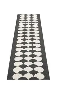 Pappelina - POPPY Black - 70 x 250 cm