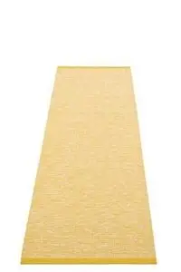 Pappelina - Sam Mustard/Cream - Linen warp - 70 x 225 cm