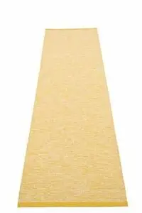 Pappelina - Sam Mustard/Cream - Linen warp - 70 x 300 cm