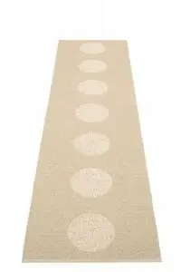 Pappelina - VERA 2.0 Beige/Beige met. - 70 x 280 cm