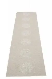 Pappelina - VERA 2.0 Linen/Stone met. - 70 x 280 cm