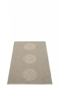 Pappelina - VERA 2.0 Dark Linen/Linen met. - 70 x 120 cm