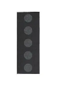 Pappelina - VERA 2.0 Black/Black met. - 70 x 200 cm