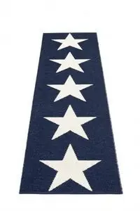 Pappelina - VIGGO ONE Dark Blue - 70x250cm