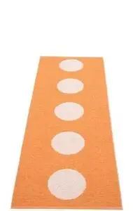 Pappelina - Vera Pop Pale Orange/Pearl Pink - 70x200 cm