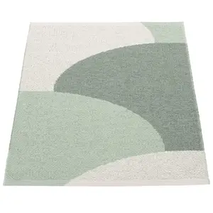Pappelina - Hill Army/Misty Mint/Fossil Grey - 70x90 cm