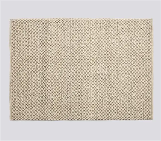 Hay - Peas tæppe Lysegrå - Soft Grey - 140 x 200 cm