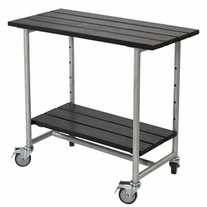 Image of PLUS - Urban Picnic - Grillbord - m/1 hylde - grundmalet sort