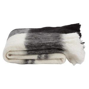 Image of Au Maison - plaid - Eden - Hvid/Sort