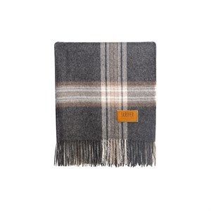 Image of Skriver Collection - Grey/Brown plaid - alpaca