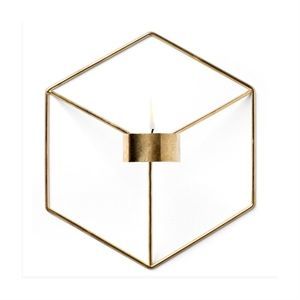 Image of Menu - POV candleholder wall - messing