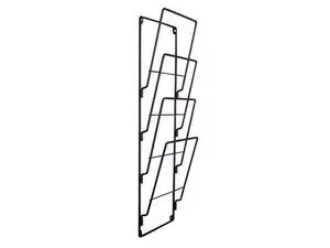 Present time - Magazine rack steel wire matt black