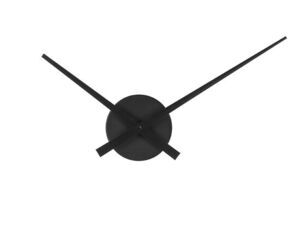 Karlsson - Wall clock Little Big Time Mini alu black
