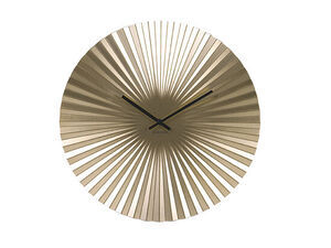 Karlsson - Wall clock Sensu steel gold