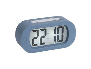 Karlsson - Alarm clock Gummy rubberized jeans blue