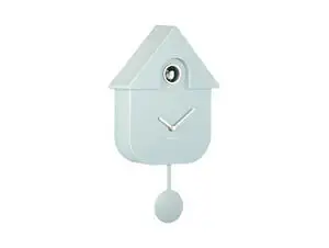 Karlsson - Wall clock Modern Cuckoo ABS soft blue