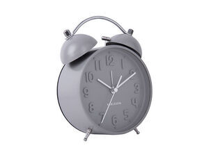 Karlsson - Alarm clock Iconic matt grey
