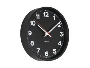 Karlsson - Wall clock New Classic small black