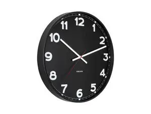 Karlsson - Wall clock New Classic medium black