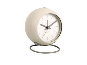 Karlsson - Alarm clock Nirvana Globe warm grey