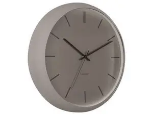 Karlsson - Wall clock Nirvana Globe dark warm grey
