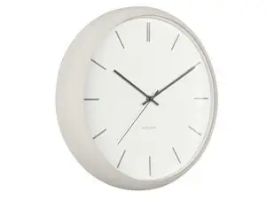 Karlsson - Wall clock Nirvana Globe warm grey
