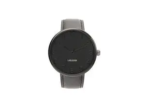 Karlsson - Watch Mr. Black for men steel black