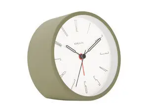 Karlsson - Alarm clock Belle Numbers iron moss green