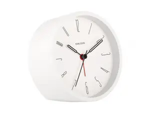 Karlsson - Alarm clock Belle Numbers iron white
