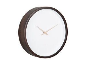 Karlsson - Wall clock Ancho dark wood medium