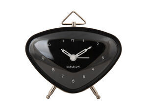 Karlsson - Alarm clock Triangle black