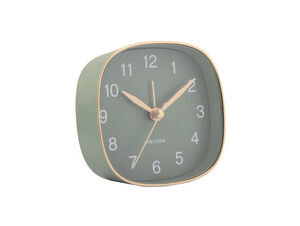 Karlsson - Alarm clock Travel square jungle green