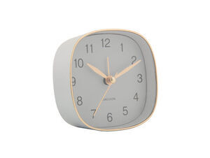 Karlsson - Alarm clock Travel square mouse grey