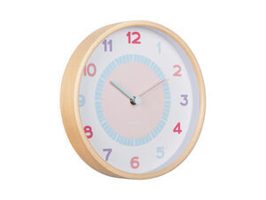 Karlsson - Wall clock Chica wood multi colour