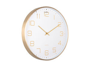 Karlsson - Wall clock Elegance Glow white