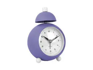 Karlsson - Alarm clock Chaplin iron matt bright purple