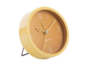 Karlsson - Alarm clock Monocle ochre yellow
