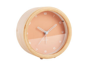 Karlsson - Alarm clock Gentle w. light soft orange