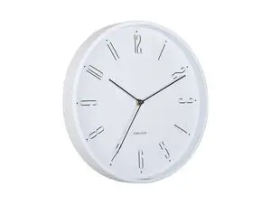 Karlsson - Wall clock Regal Numbers white