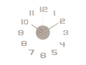 Karlsson - Wall clock DIY Sunset Numbers warm grey