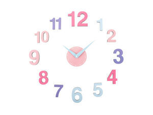 Karlsson - Wall clock DIY Chica multi colour
