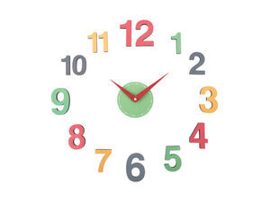 Karlsson - Wall clock DIY Chico multi colour