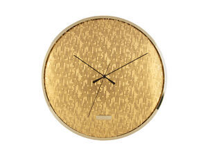 Karlsson - Wall clock Disco gold