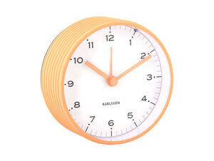 Karlsson - Alarm clock Circus Rings peach orange